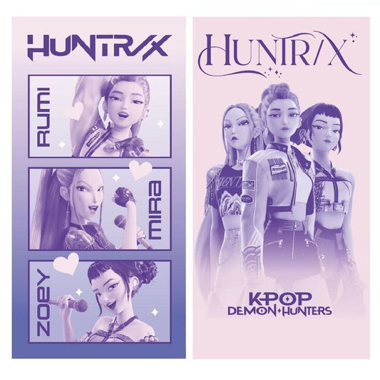 Huntrix KPop Demon Hunters Assorted Microfiber Towel