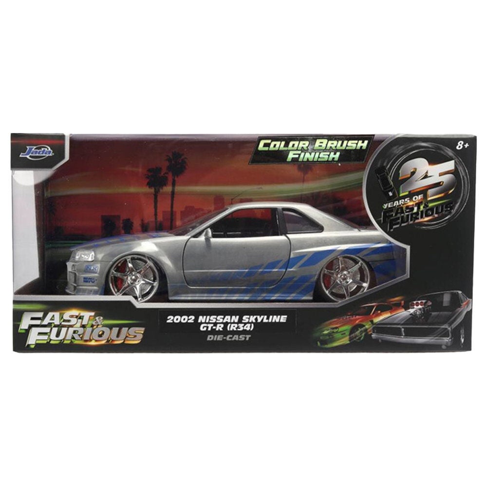 Car Nissan Skyline GT-R 2002 Fast and Furious