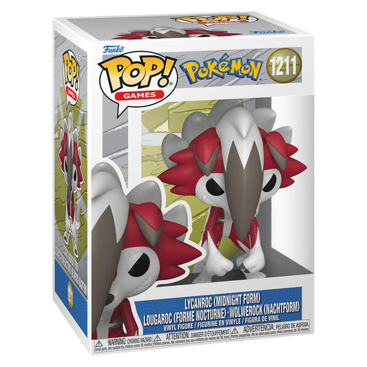 Pokemon Lycanroc Midnight Form POP Figure