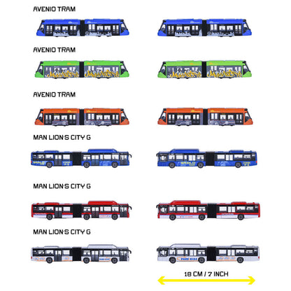 City Bus Tram Assortment