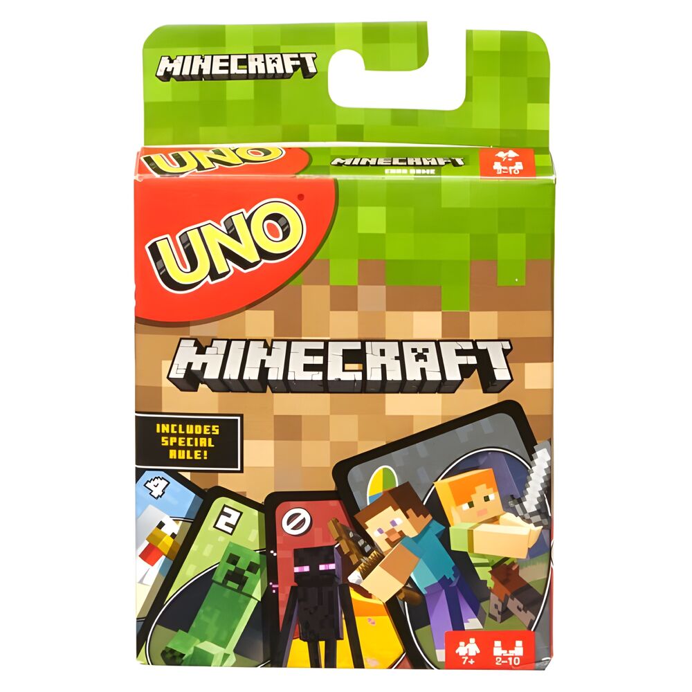 Minecraft UNO card game