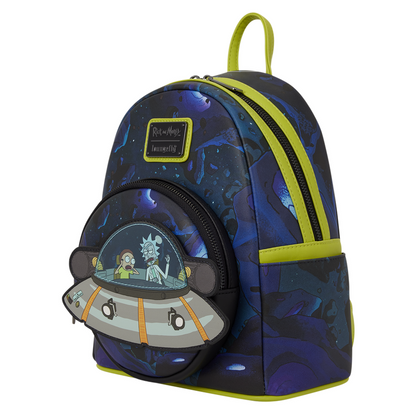 Cartoon Network Rick and Morty Space Cruiser Loungefly Backpack 26cm