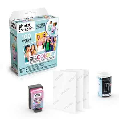 Instant camera set colored paper Photo Creator