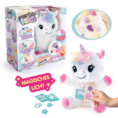 Decorate Your Unicorn Magic Light Plush Toy