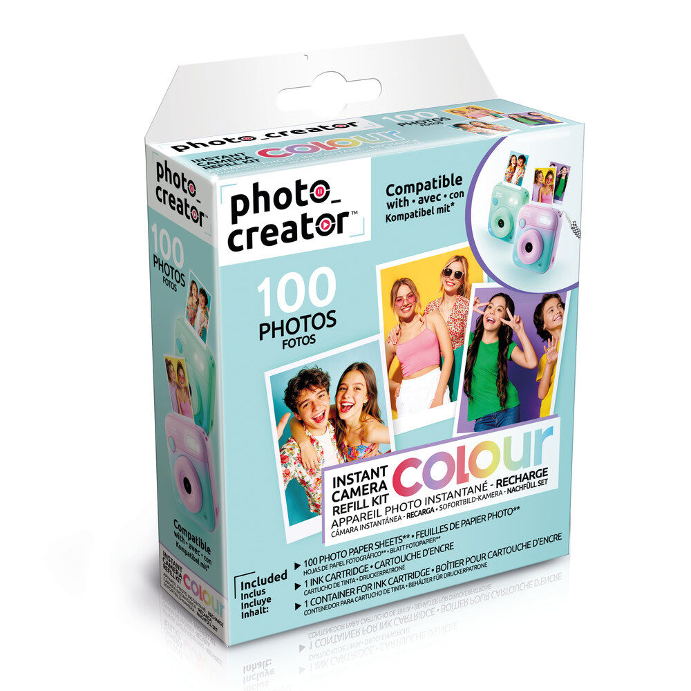 Instant camera set colored paper Photo Creator