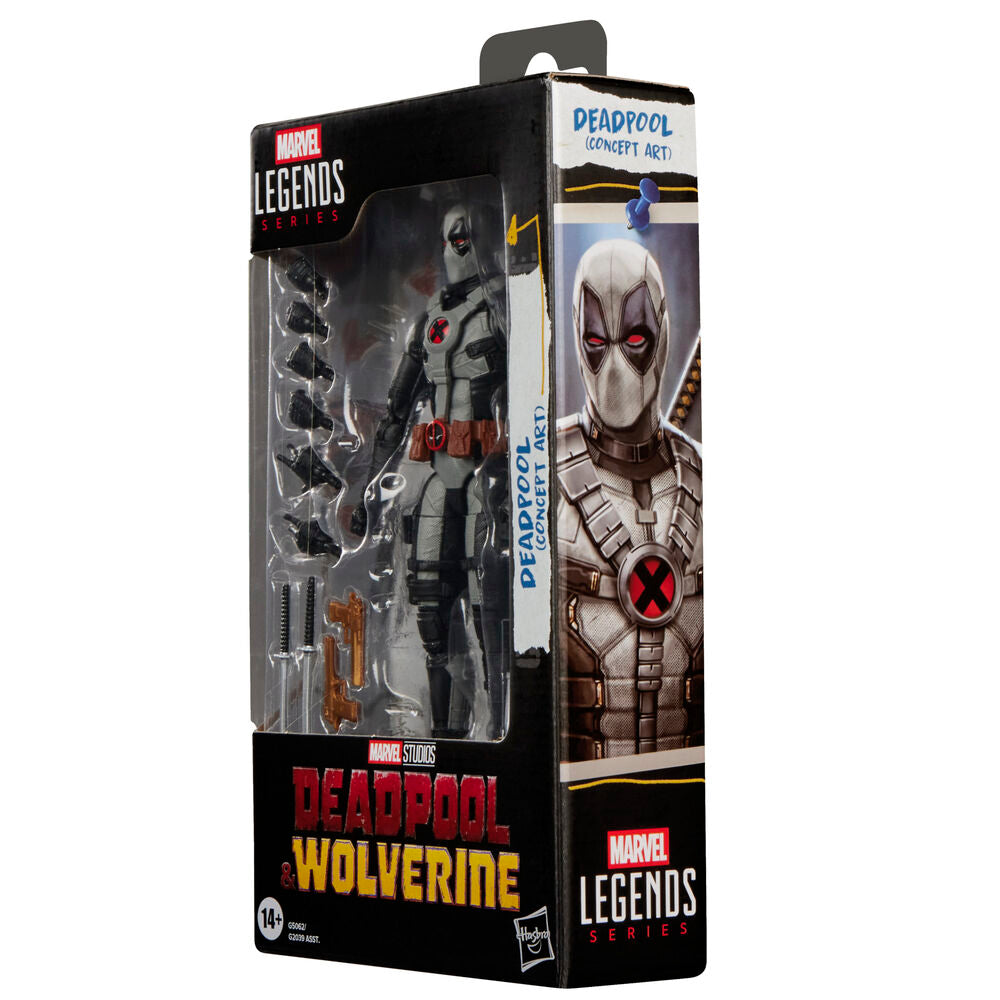 Deadpool Figure Concept Art Deadpool & Wolrerine Marvel 15cm