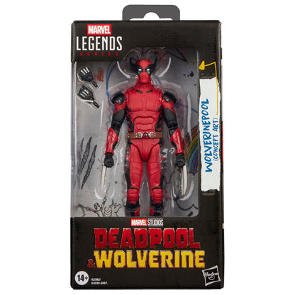 Wolverinepool Concept Art Deadpool & Wolrerine Marvel Figure 15cm