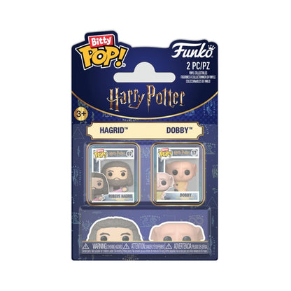 Blister 2 figures Bitty POP Harry Potter Hagrid & Dobby