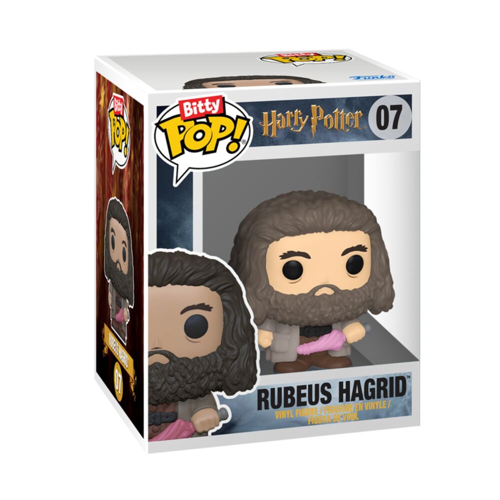 Blister 2 figures Bitty POP Harry Potter Hagrid & Dobby