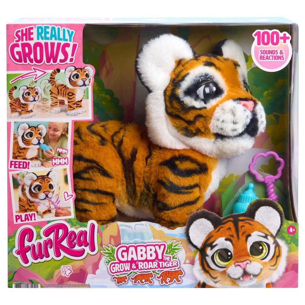 Gabby the Grow & Roar Tiger FurReal Interactive Plush