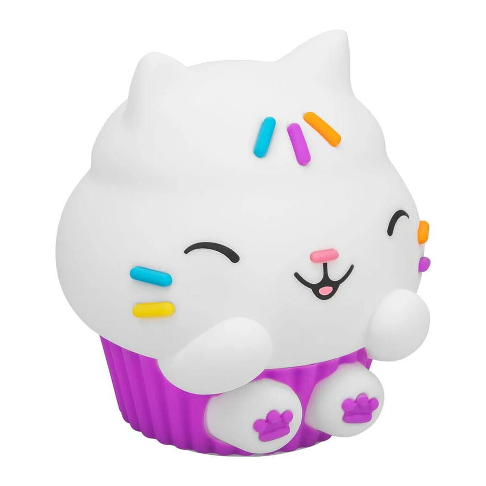 Rechargeable Silicone Light Up SquishyGlo Cakey Cat Gabby's Dollhouse