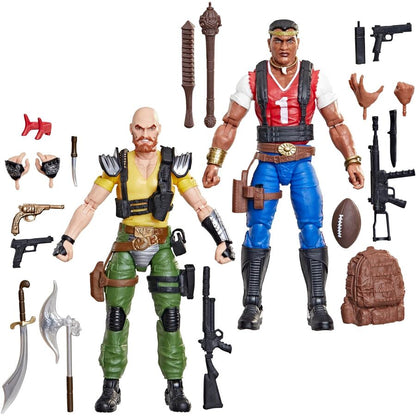 David Red Dog Taputapu & Varujan Taurus Ayvazyan G.I. figures set Joe Classified Series 15cm