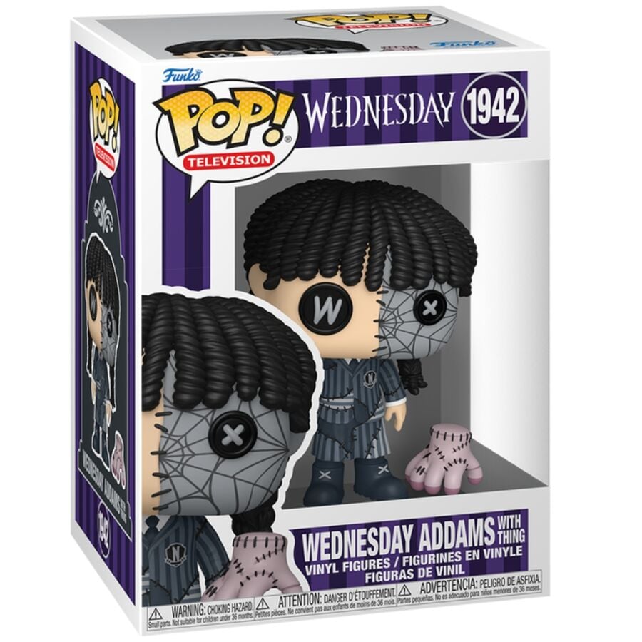 POP Figure Wednesday Addams with Things