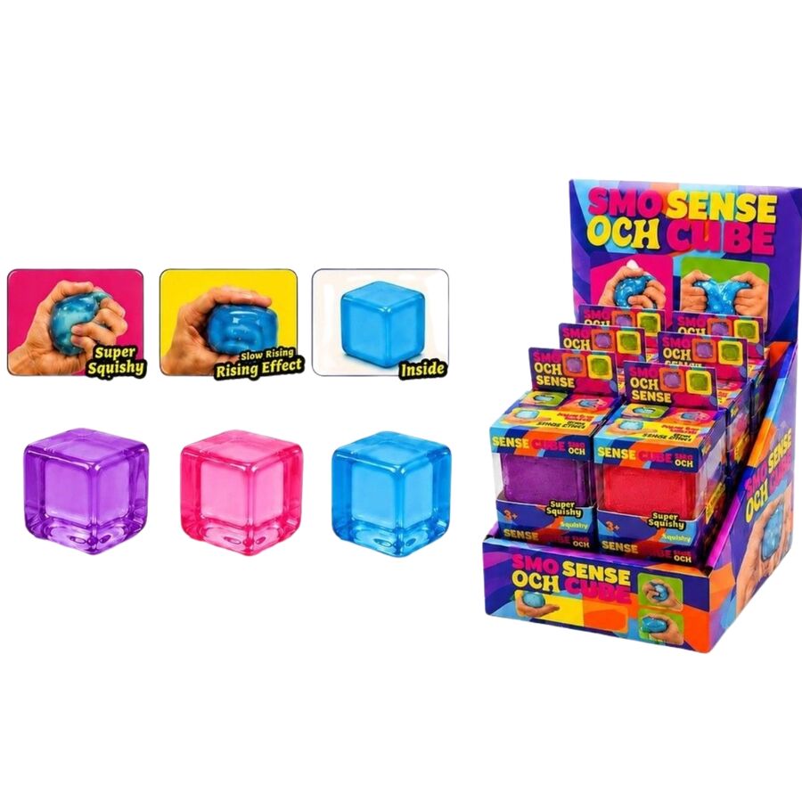 Smo Sense Och Cube 5.5cm Anti-stress Toy (Assorted)