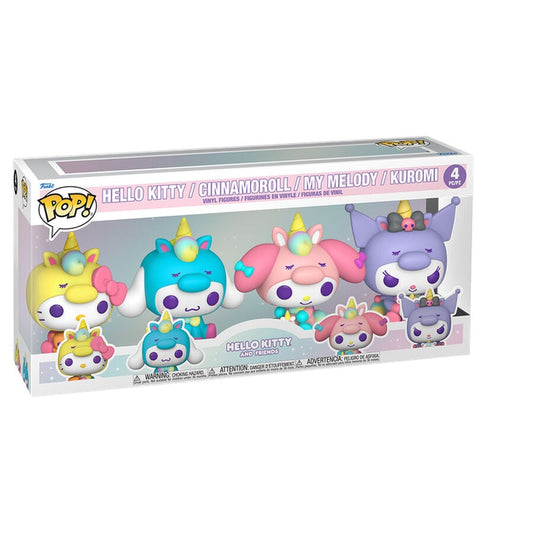 Blister of 4 POP figures Hello Kitty and Friends