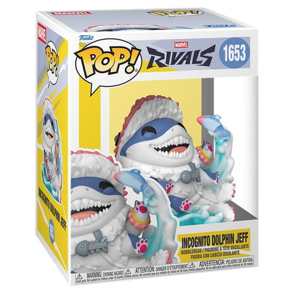 Marvel Rivals Incognito Dolphin Jeff Premium POP Figure