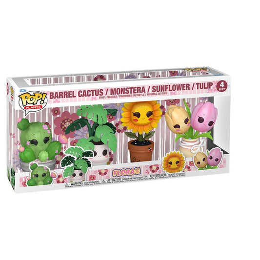 Blister pack of 4 POP Flora figures