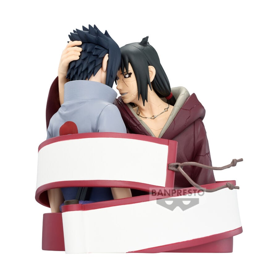 Figure Sasuke Uchiha Itachi Uchiha Portrelic Naruto Shippuden 12cm