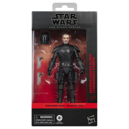 Mandalorian Super Commando Kebris Maul Figure - Shadow Lord Star Wars 15cm