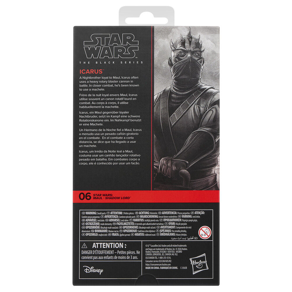 Icarus Maul Figure - Shadow Lord Star Wars 15cm