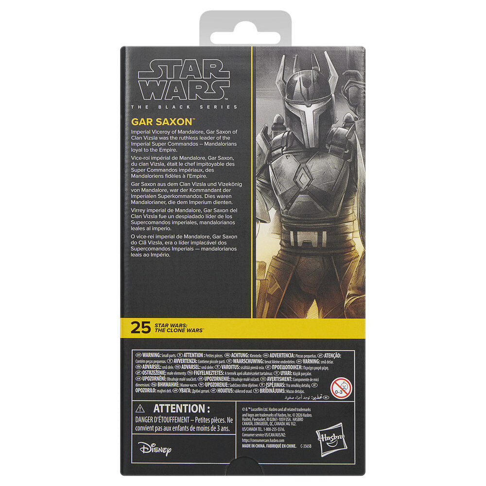 Figure Gar Saxon The Clone Wars Star Wars 15cm