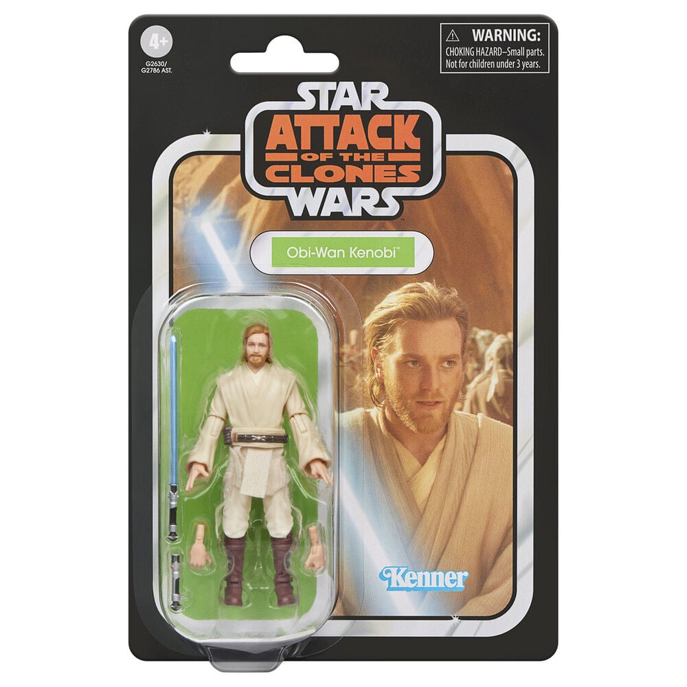 Figure Obi-Wan Kenobi Attack of the Clones Star Wars 9.5cm