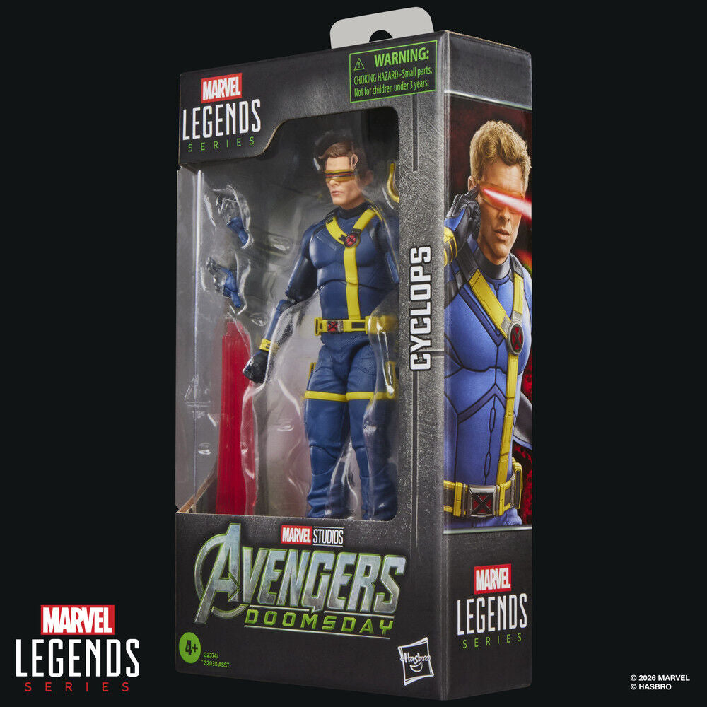 Figure Cyclops Avengers Doomsday Marvel Legends Series 15cm