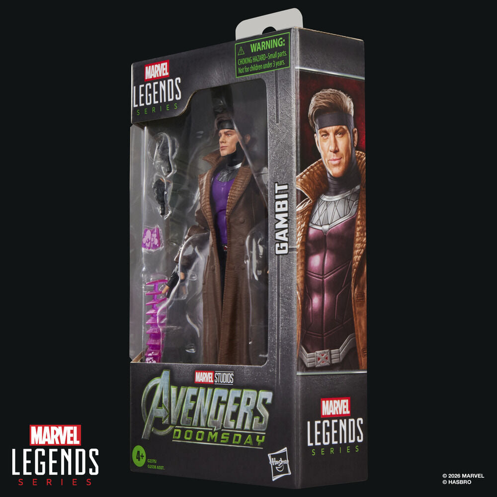 Figure Gambit Avengers Doomsday Marvel Legends Series 15cm