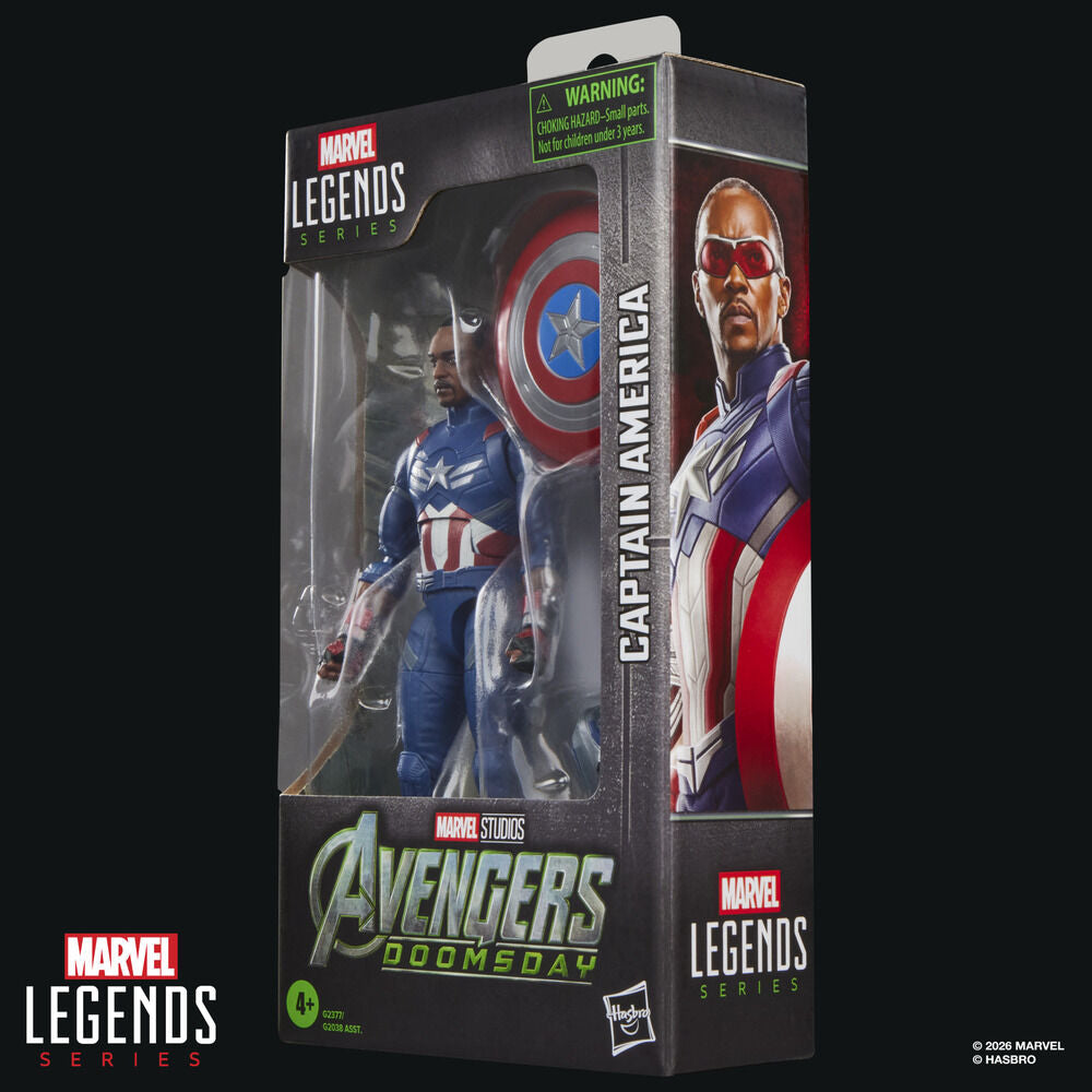 Captain America Figure Avengers Doomsday Marvel Legends Series 15cm