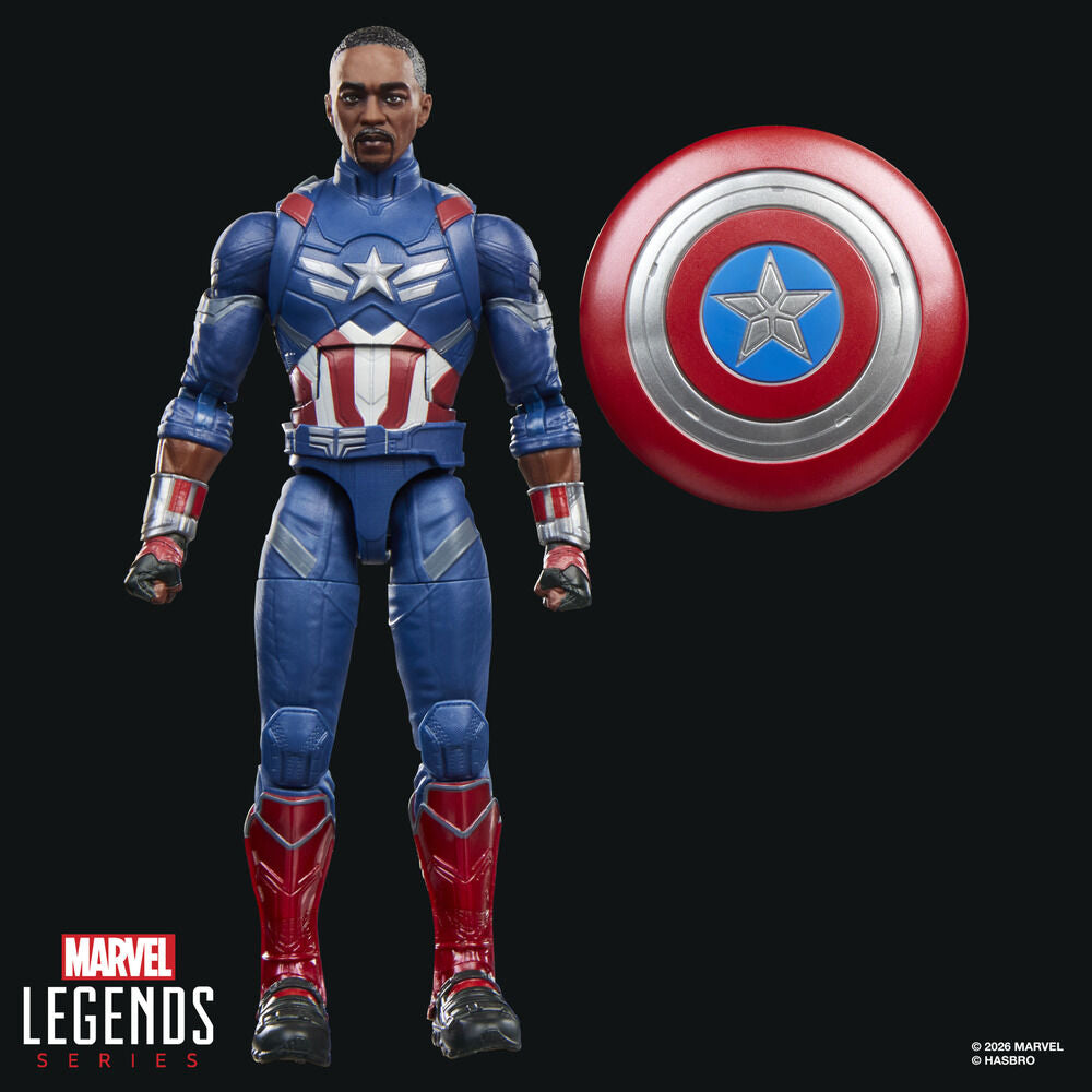 Captain America Figure Avengers Doomsday Marvel Legends Series 15cm