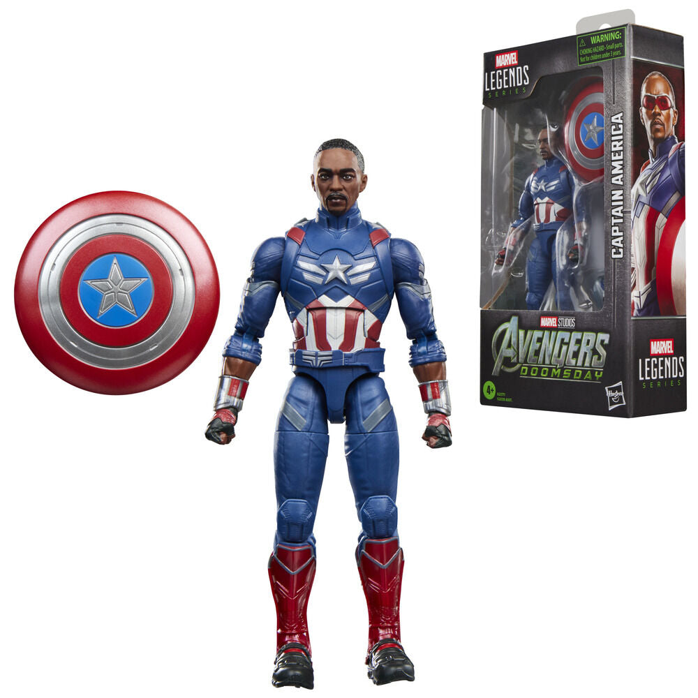 Captain America Figure Avengers Doomsday Marvel Legends Series 15cm