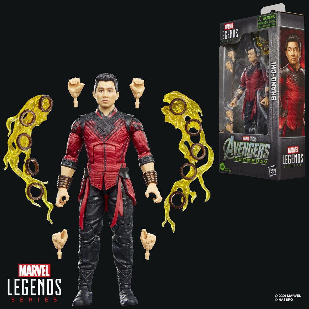 Shang-Chi Figure Avengers Doomsday Marvel Legends Series 15cm