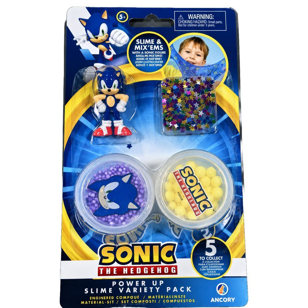 Modeling Clay Set Assorted Sonic The Hedgehog Figure