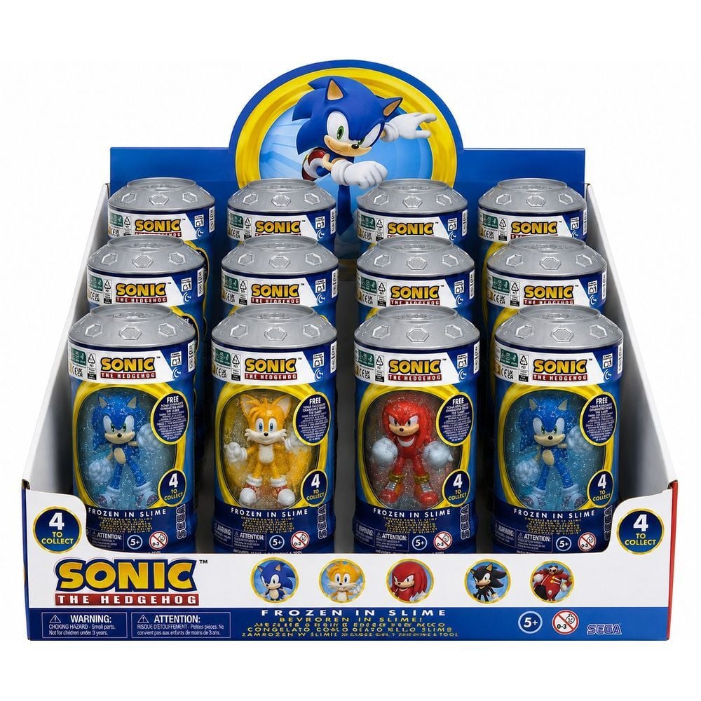 Slime tin assorted Sonic The Hedgehog figure