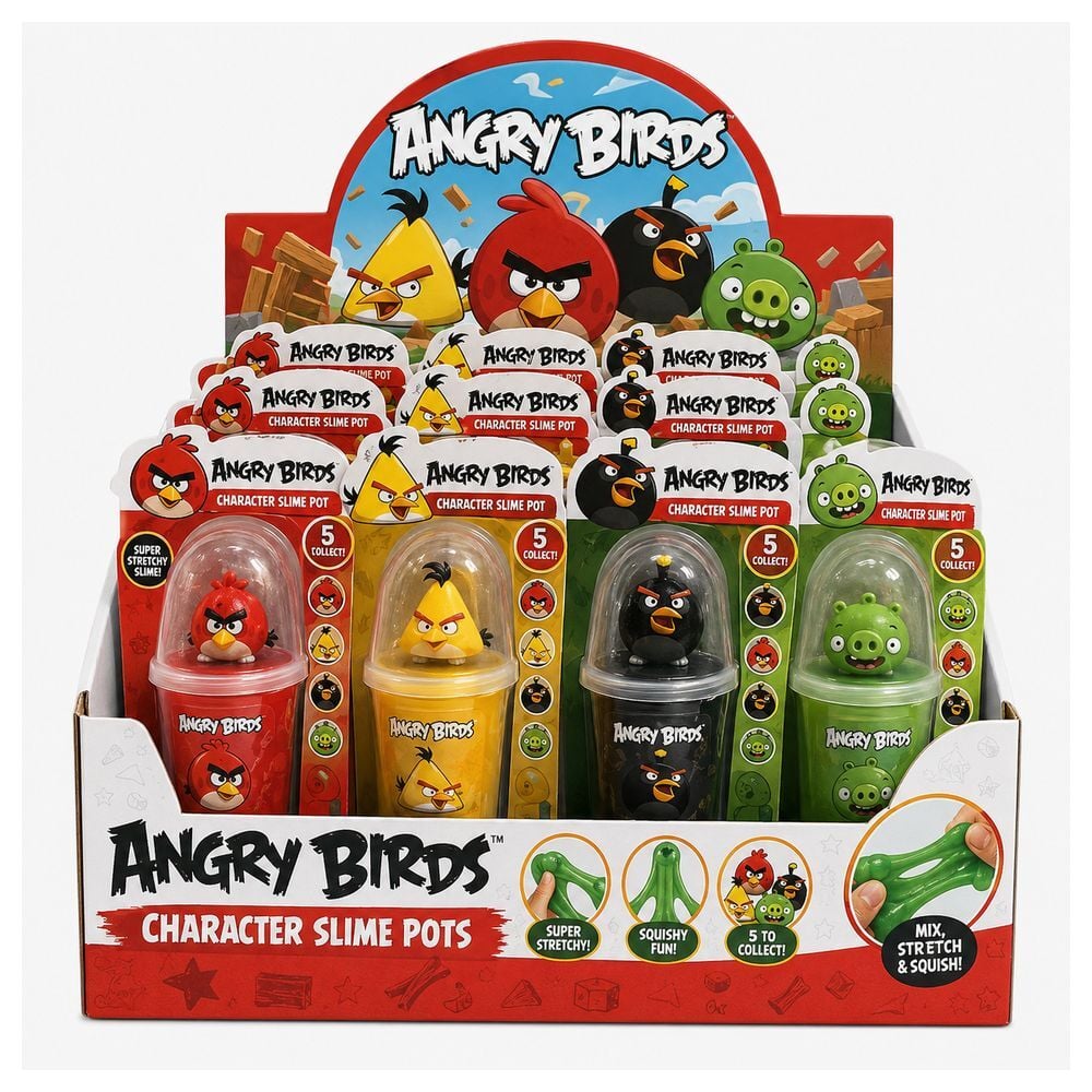 Slime Angry Birds figure assortment
