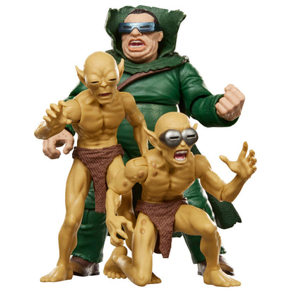 Blister 3 figures Marvels Mole Man & Moloios Marvel Fantastic Four 15cm