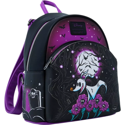 Disney Loungefly Nightmare Before Christmas Zero Moon Doodle Backpack 26cm