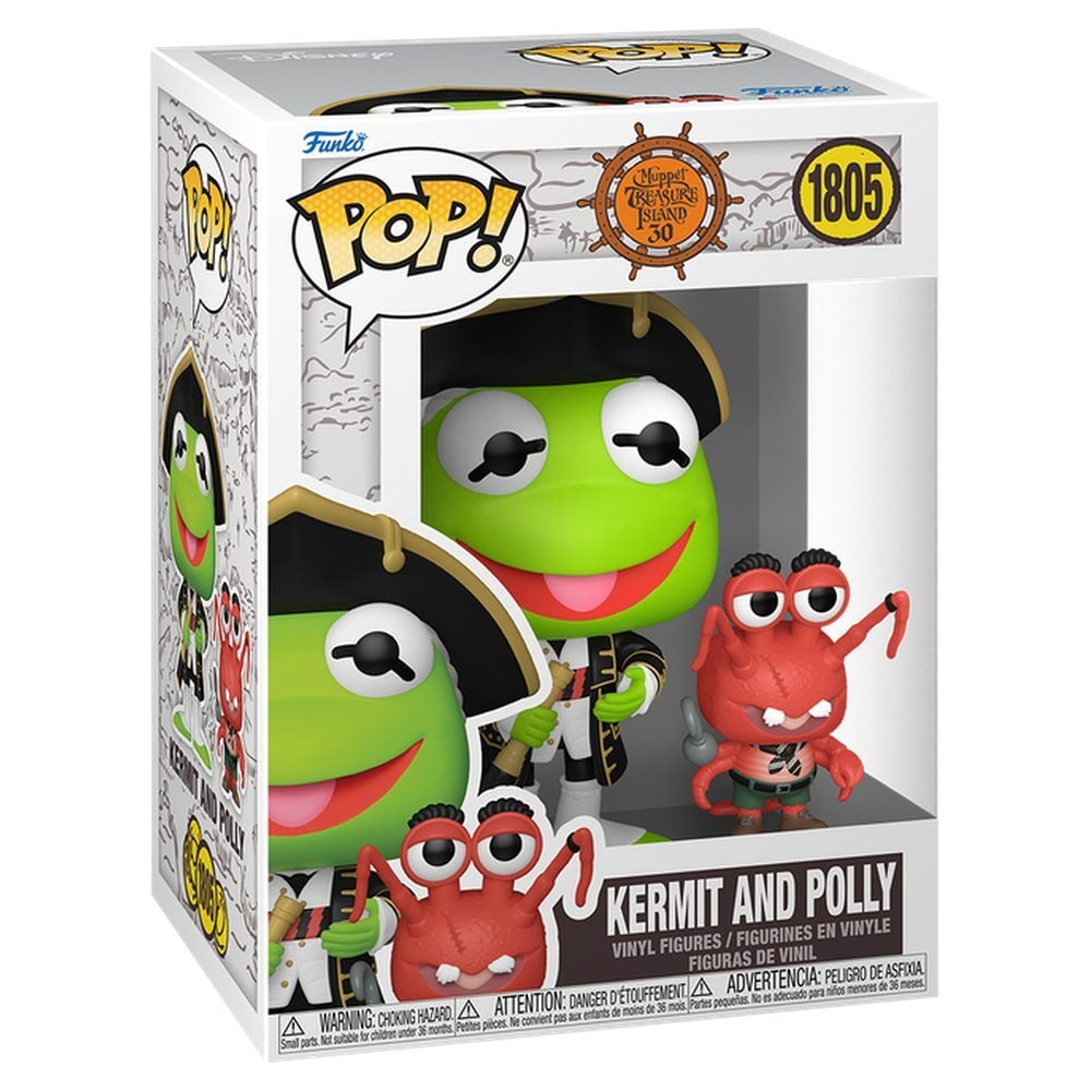 POP Figure The Muppets Treasure Island Kermit and Polly