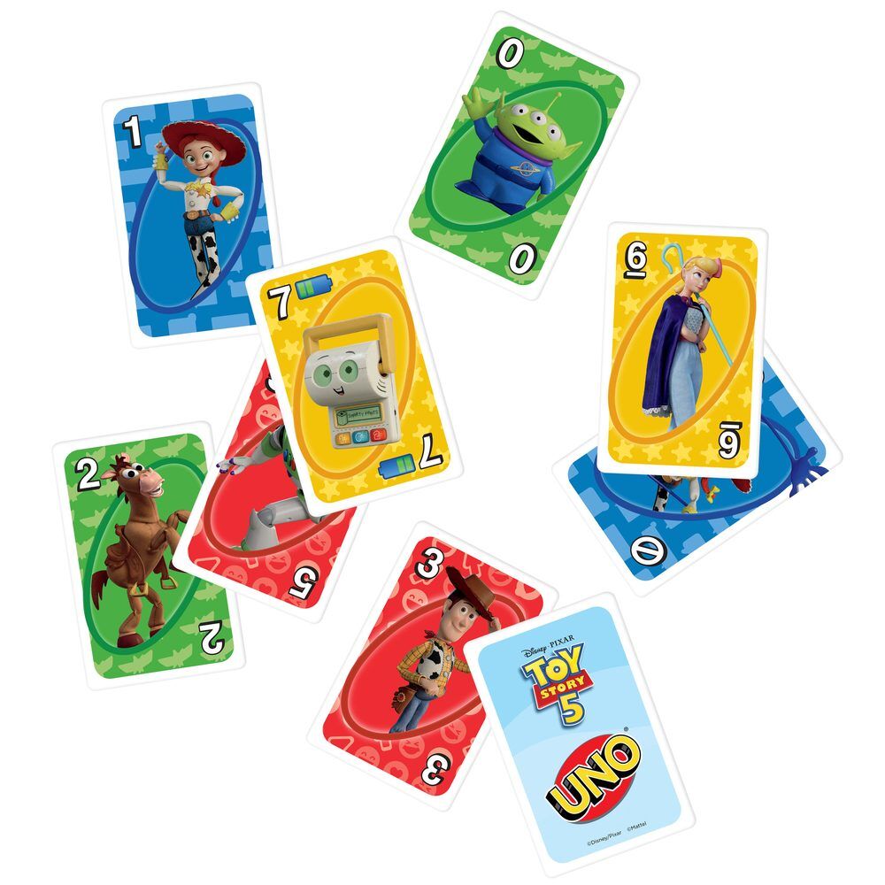 UNO Toy Story 5 Disney Pixar Card Game