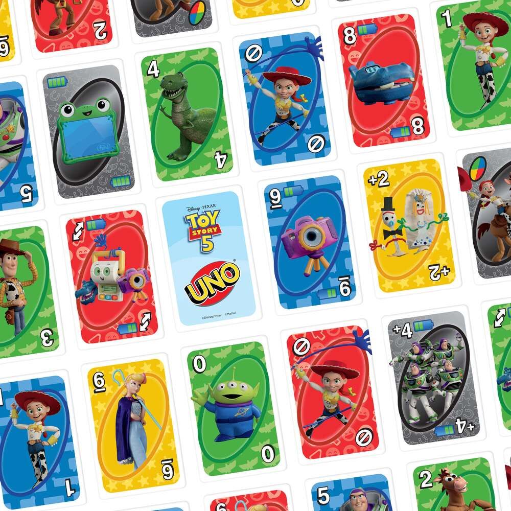 UNO Toy Story 5 Disney Pixar Card Game