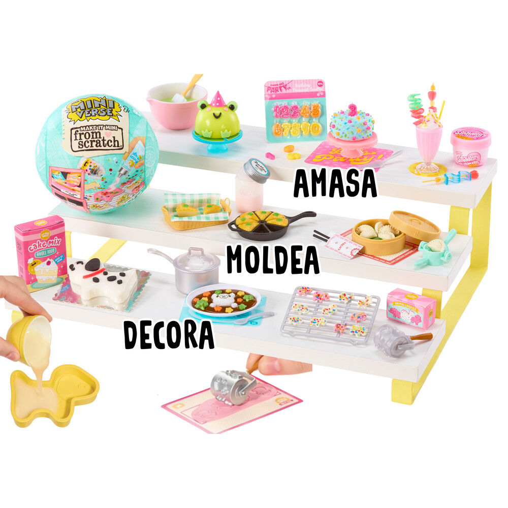 Miniverse Make It Mini From Scratch Series 3 Surprise Capsule Assortment