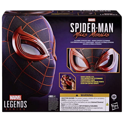 Electronic mask Spider-Man Miles Morales Marvel Legends Series