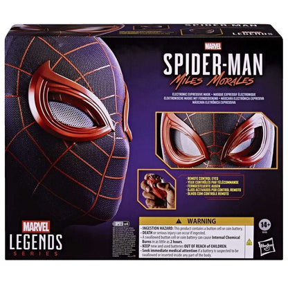 Spider-Man electronic mask Miles Morales Marvel Legends Series