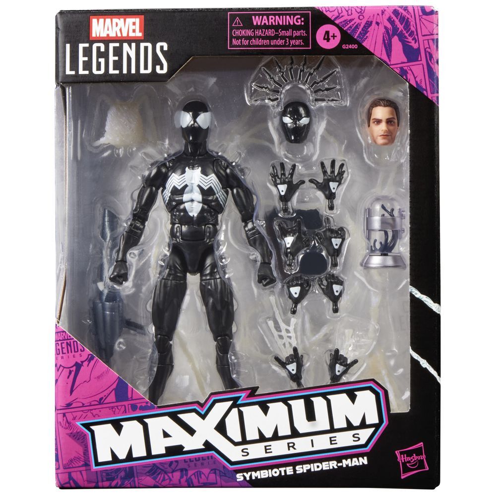 Symbiote Spider-man figure Marvel Maximum Series Marvel Legends 15cm