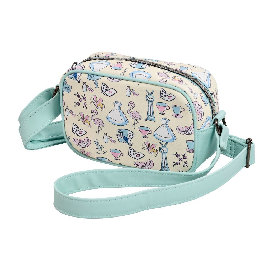 Aiw Pastel Aop Alice in Wonderland Disney Loungefly Shoulder Bag