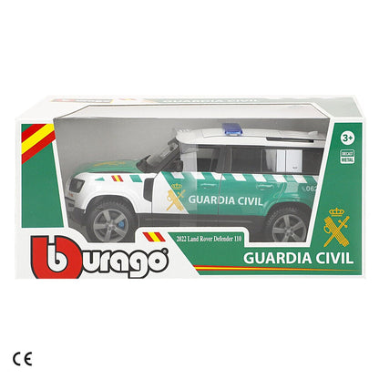 Civil Guard Land Rover Defender metal car