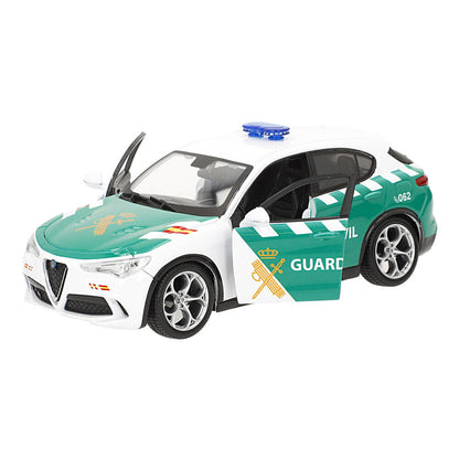 Civil Guard car Alfa Romeo Stelvio metal