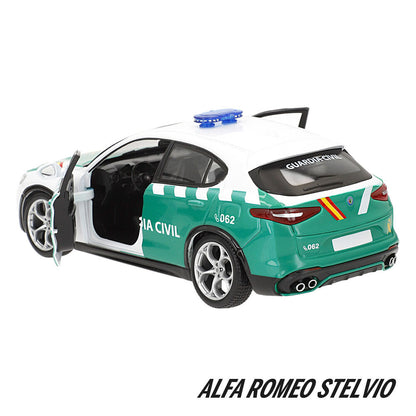 Civil Guard car Alfa Romeo Stelvio metal