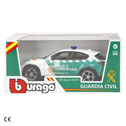 Civil Guard car Alfa Romeo Stelvio metal