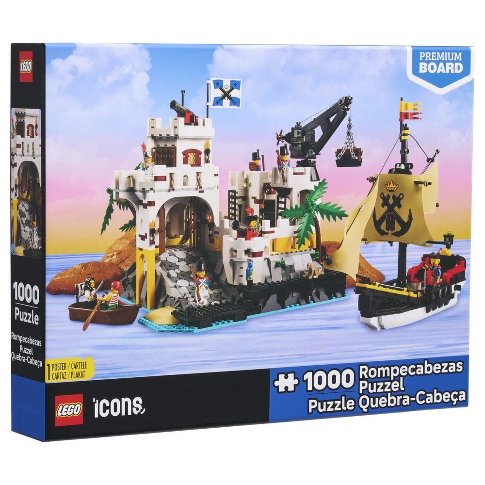 Puzzle Icons LEGO 1000 pieces assorted